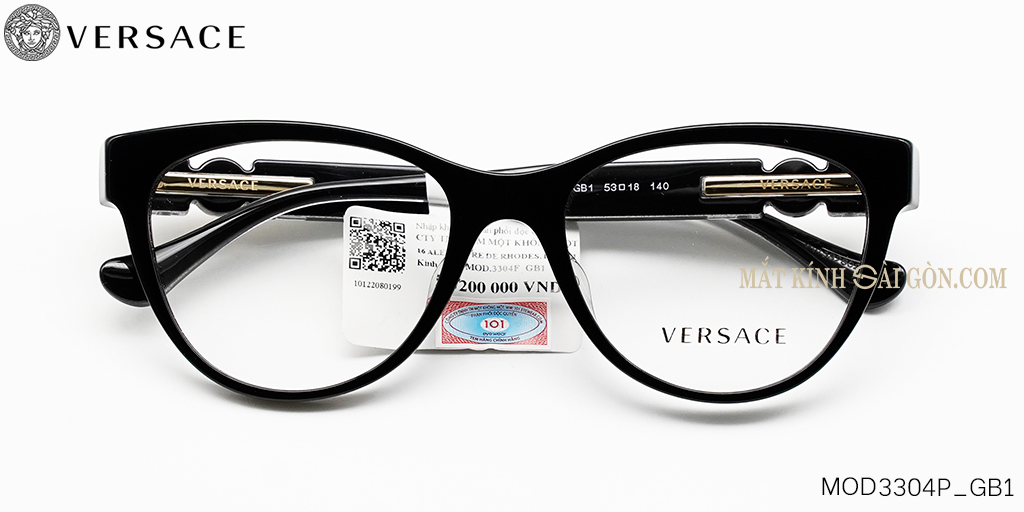 Gọng Kính VERSACE MOD3304P GB1 - Hover