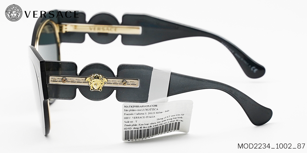 Kính Mát VERSACE MOD2234 1002 87 - Hình 6
