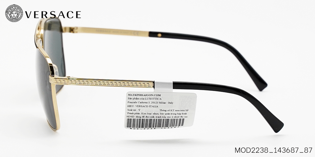 Kính Mát VERSACE MOD2238 1436 - Hình 7