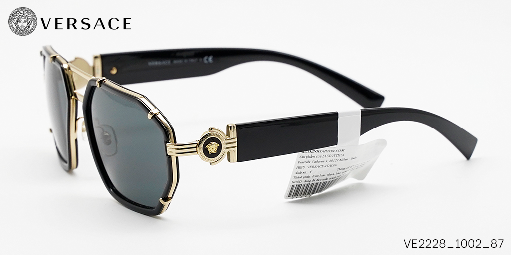 Kính Mát VERSACE VE2228 1002 87 - Hình 5