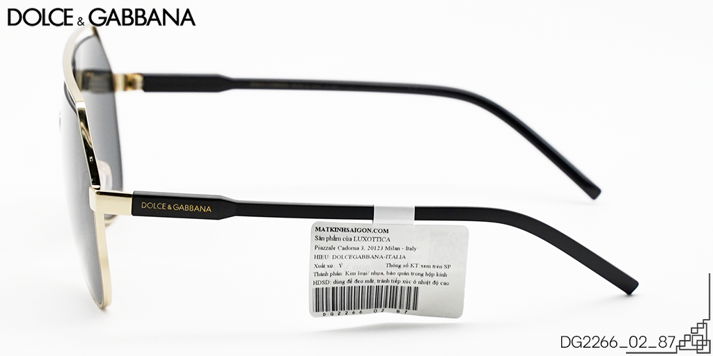 Kính Mát Dolce & Gabbana DG2266 02 87 - Hình 5