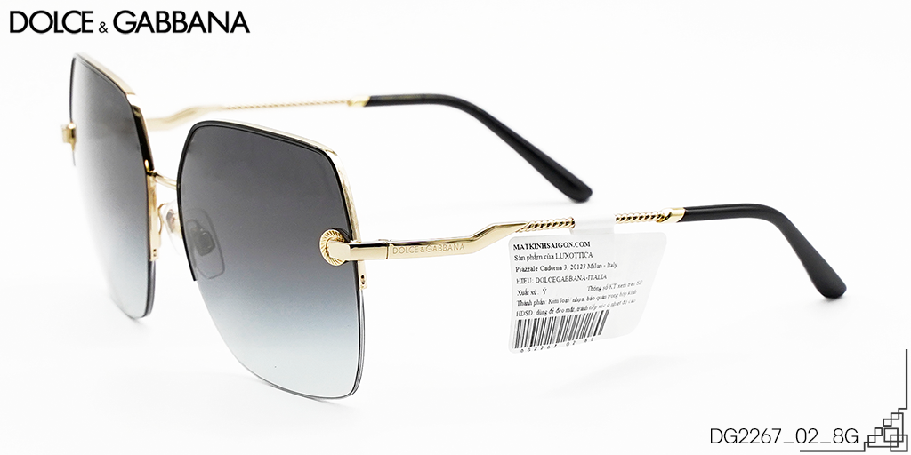 Kính Mát Dolce & Gabbana DG2267 02 8G - Hình 5