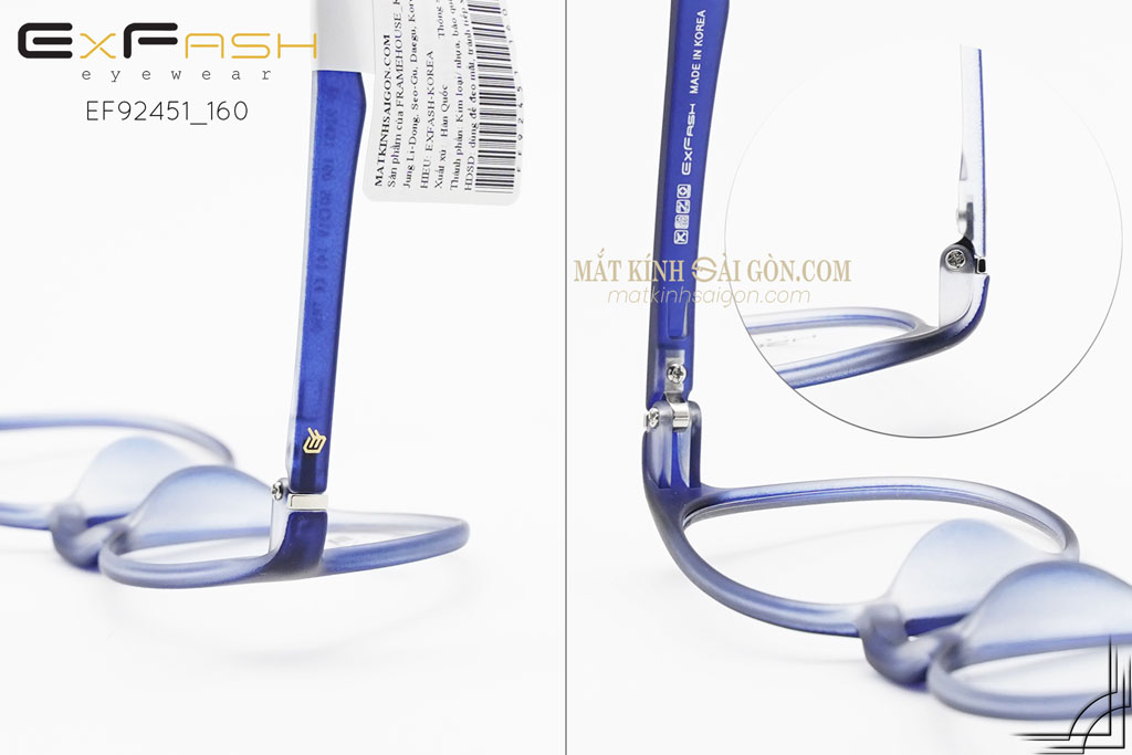 Gọng Kính Nhựa ExFash EF92451 160 - Hình 3