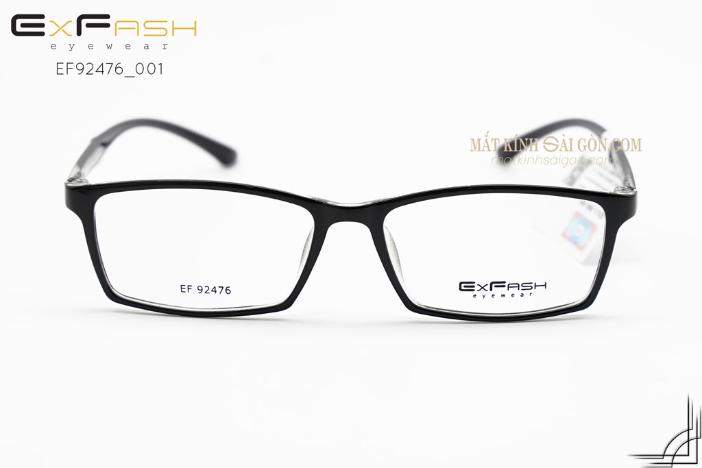 Gọng Kính Nhựa ExFash EF92476 001 - Hover
