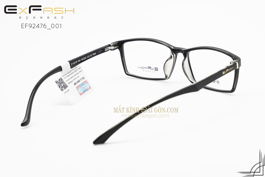 Gọng Kính Nhựa ExFash EF92476 001 - Hình 3