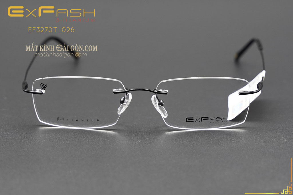 Gọng Kính Khoan Exfash EF32270T 026 - Hover