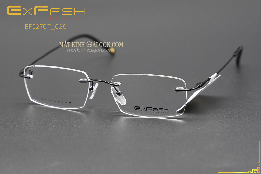 Gọng Kính Khoan Exfash EF32270T 026