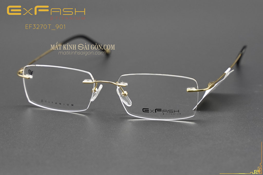 Gọng Kính Khoan Exfash EF32270T 901