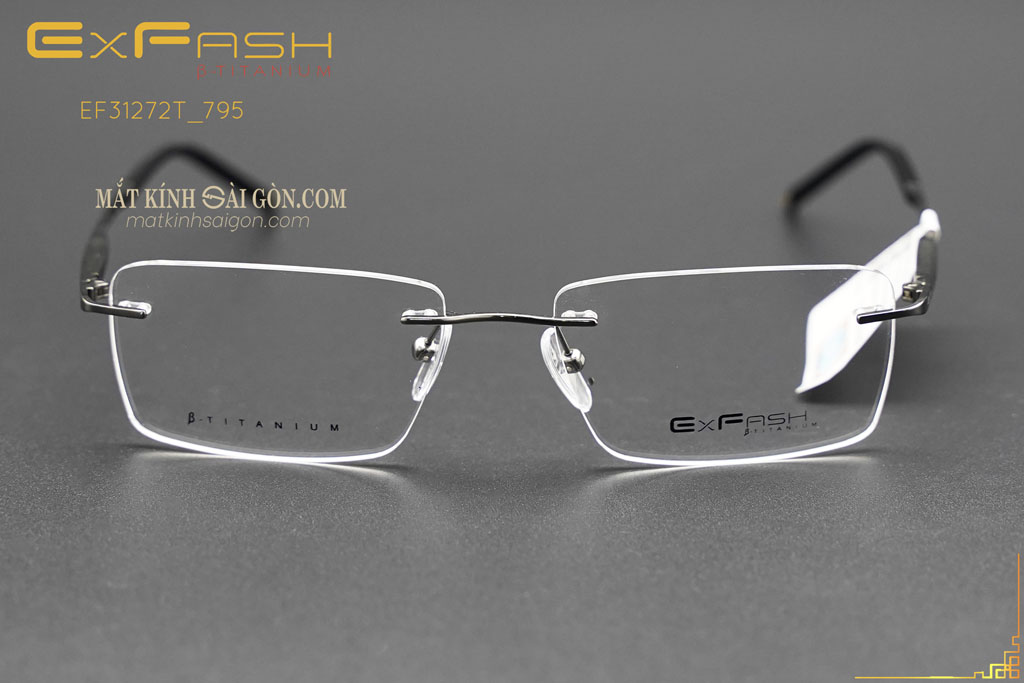 Gọng Kính Khoan Exfash EF31272T 795 - Hover