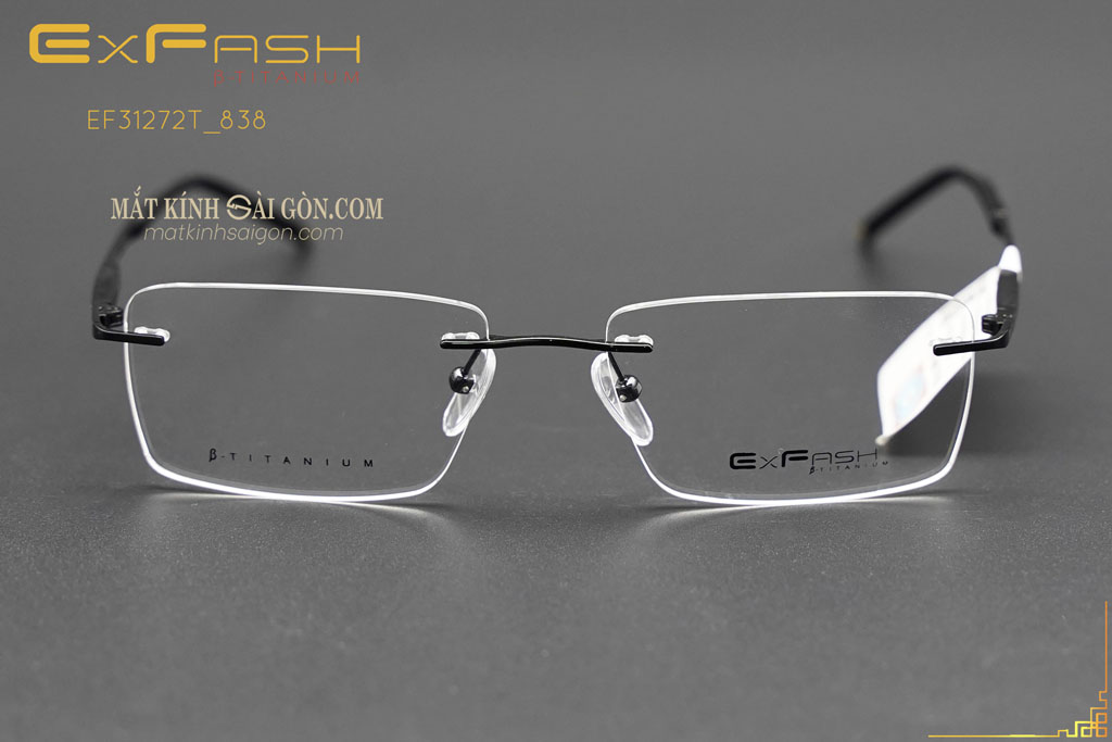 Gọng Kính Khoan Exfash EF31272T 838 - Hover