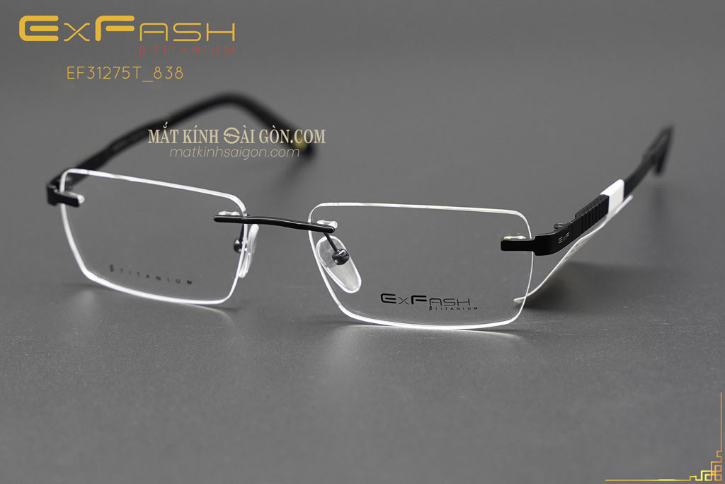 Gọng Kính Khoan Exfash  EF31275T 838