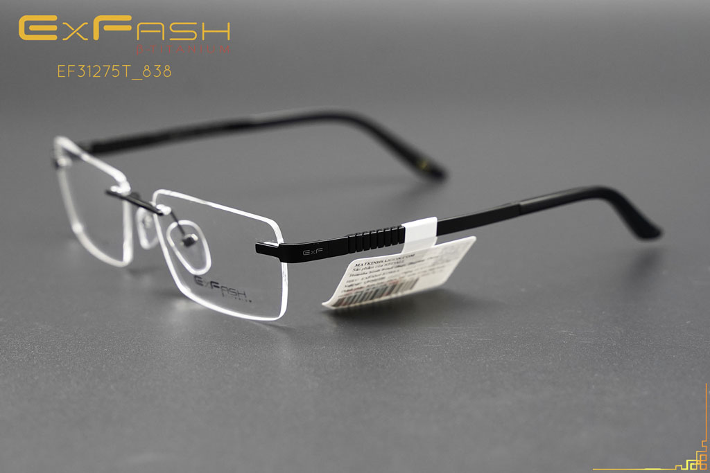 Gọng Kính Khoan Exfash  EF31275T 838 - Hình 5