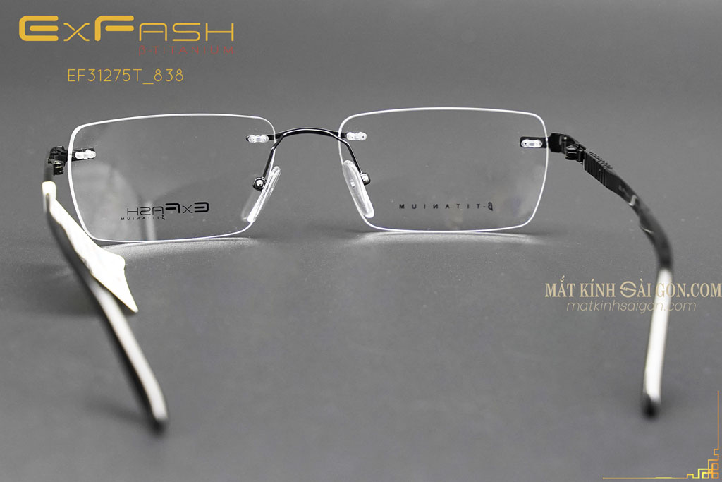 Gọng Kính Khoan Exfash  EF31275T 838 - Hình 3