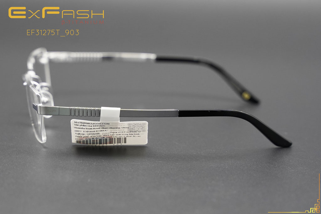 Gọng Kính Khoan Exfash EF31275T 903 - Hình 6