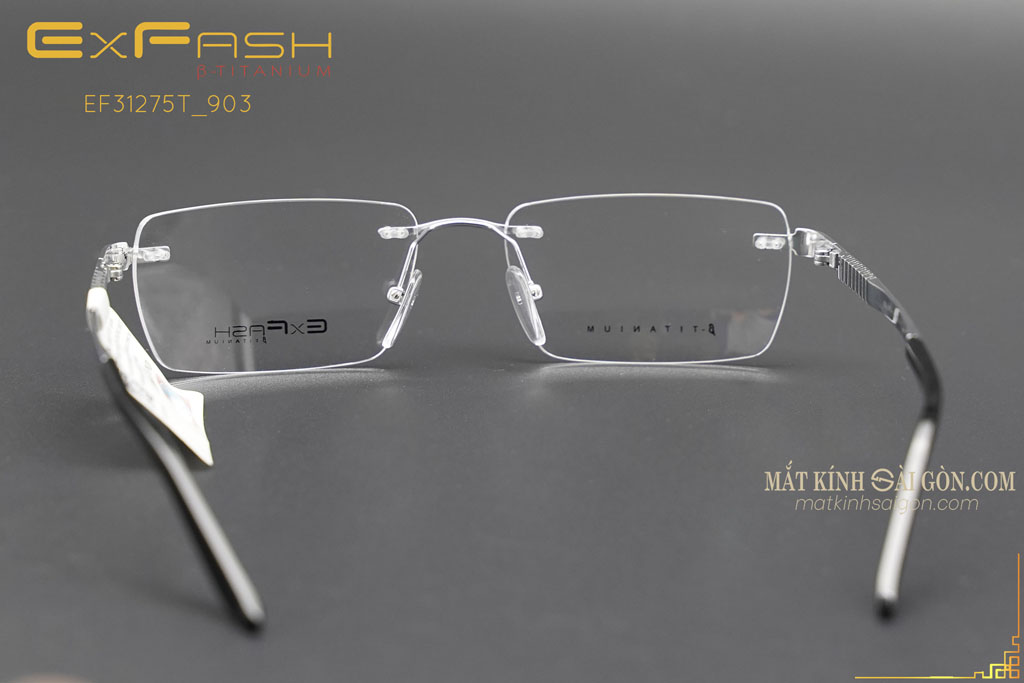 Gọng Kính Khoan Exfash EF31275T 903 - Hình 3