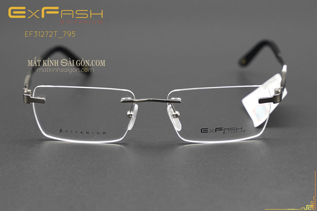 Gọng Kính Khoan Exfash EF31275T 905 - Hover