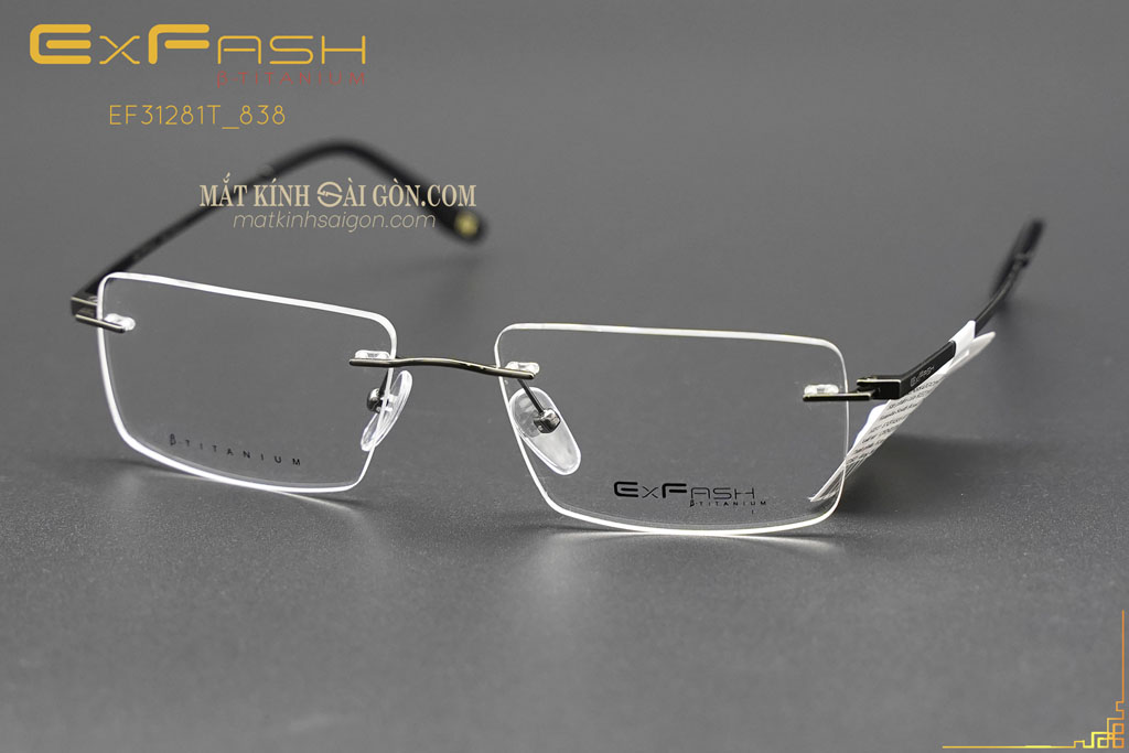 Gọng Kính Khoan Exfash EF31281T 838