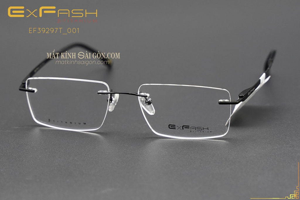 Gọng Kính Khoan Exfash EF39297T 001