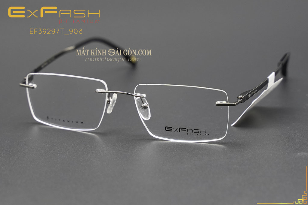 Gọng Kính Khoan Exfash EF39297T 908