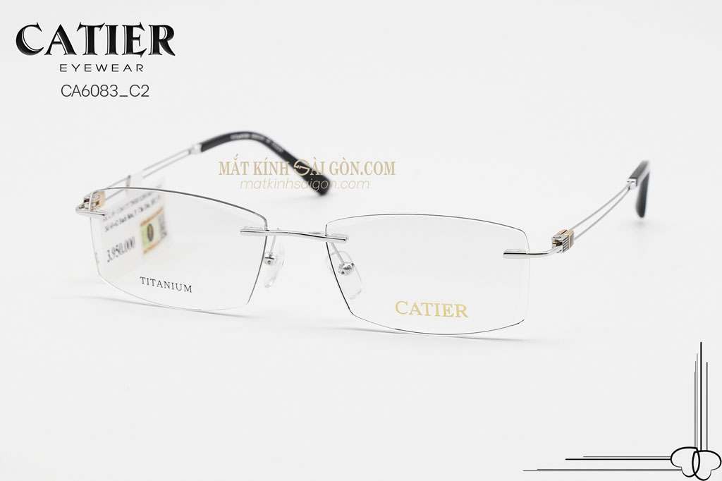 Gọng Kính Khoan Catier CA6083 C2