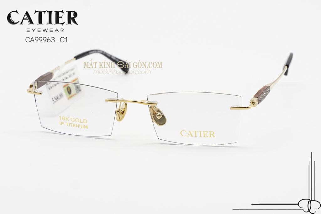 Gọng Kính Khoan Catier CA99963 C1