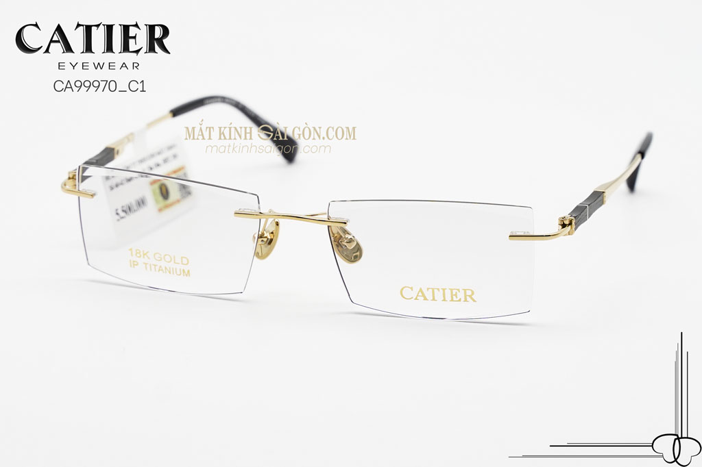 Gọng Kính Titanium Catier CA99970 C1