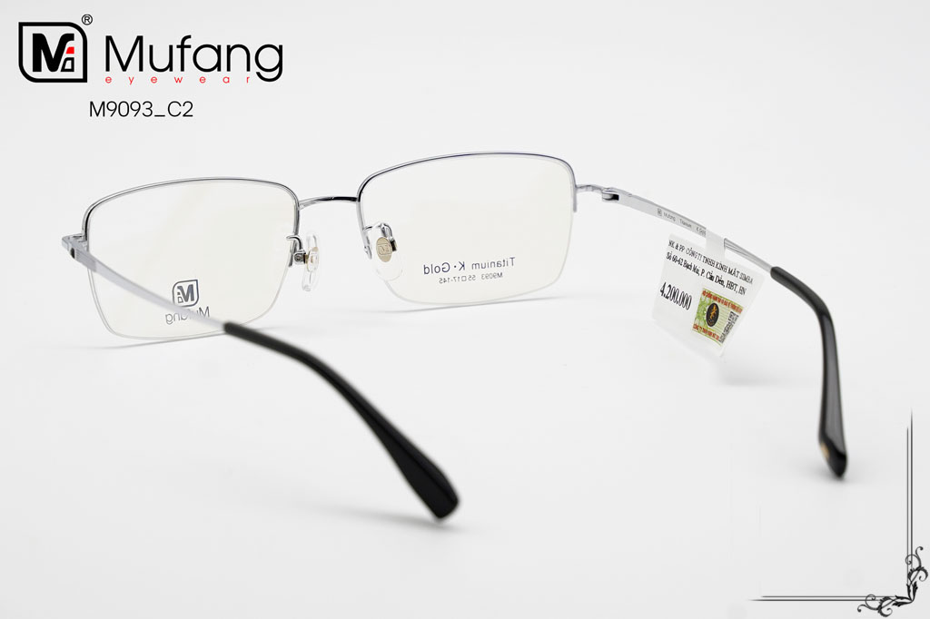 Gọng Kính Titanium Mufang M9093 C2 - Hình 4