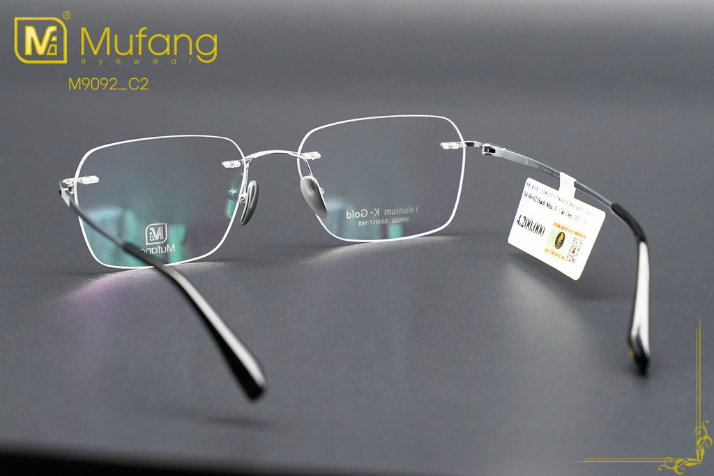Gọng Kính Titanium Mufang M9092 C2 - Hình 4