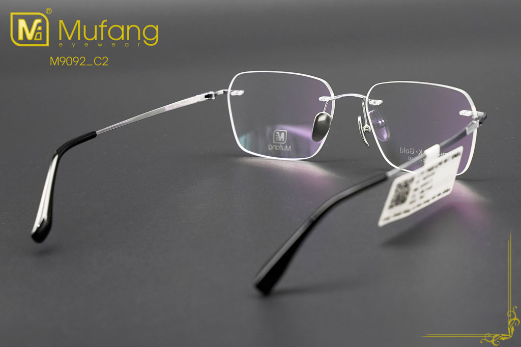 Gọng Kính Titanium Mufang M9092 C2 - Hình 3