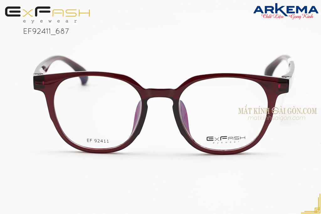 Gọng Kính Nhựa ExFash EF92411 687 - Hover