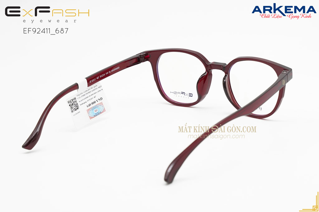 Gọng Kính Nhựa ExFash EF92411 687 - Hình 4