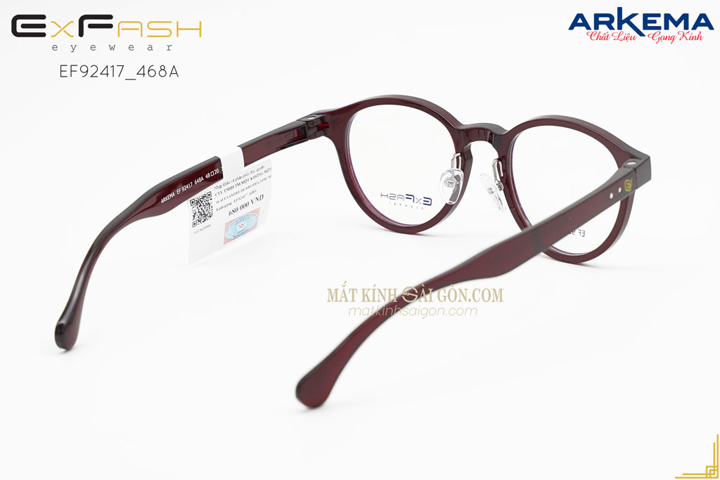 Gọng Kính Nhựa ExFash EF92417 468A - Hình 4