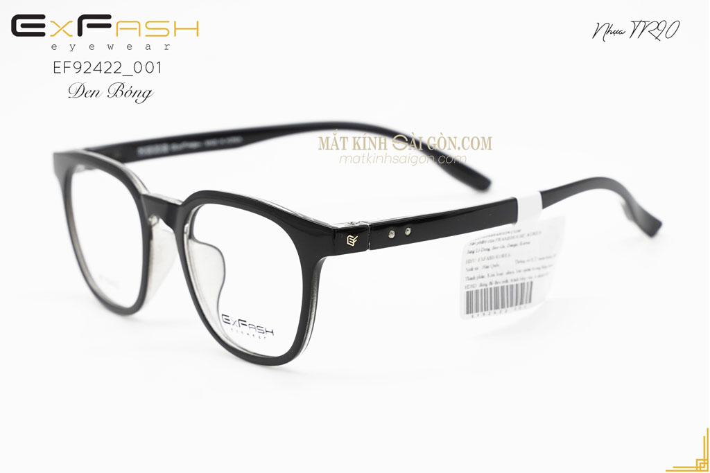Gọng Kính Nhựa ExFash EF92422 001 - Hình 5