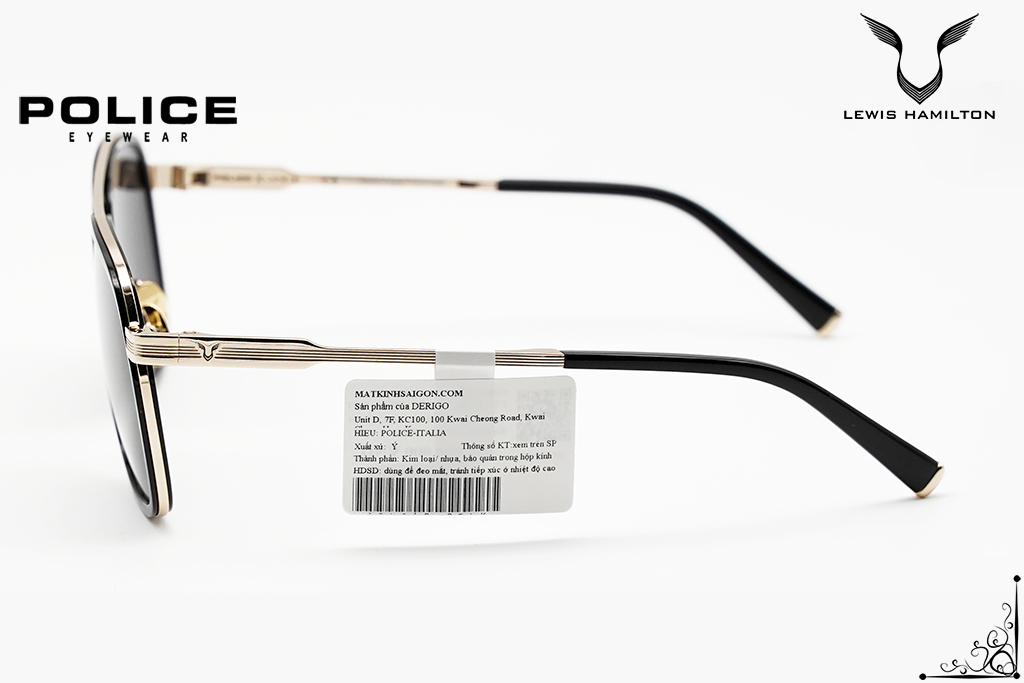 Kính Mát POLICE SPLC49 0BLK - Hình 6
