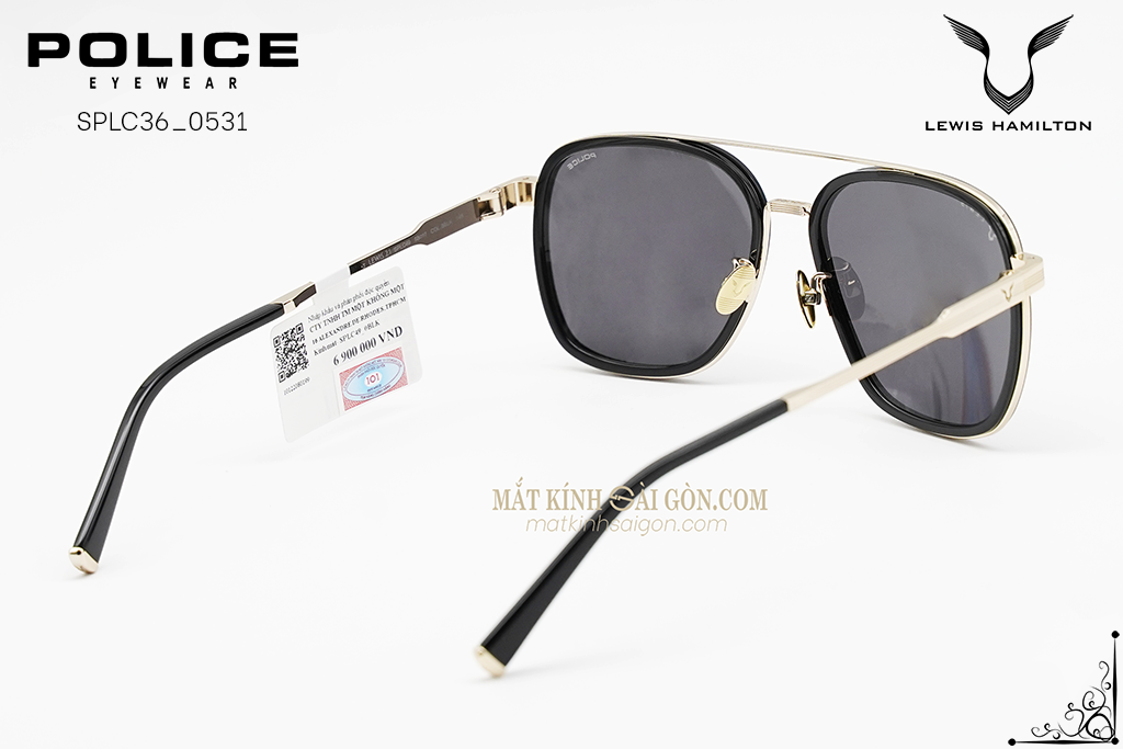 Kính Mát POLICE SPLC49 0BLK - Hình 4