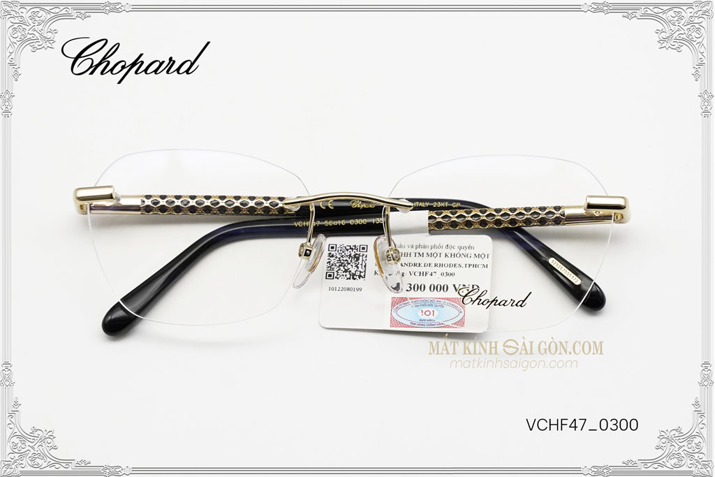 Gọng Kính Chopard VCHF47 0300 - Hover