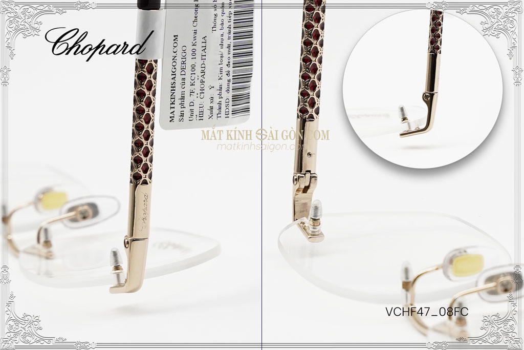 Gọng Kính Chopard VCHF47 08FC - Hình 6