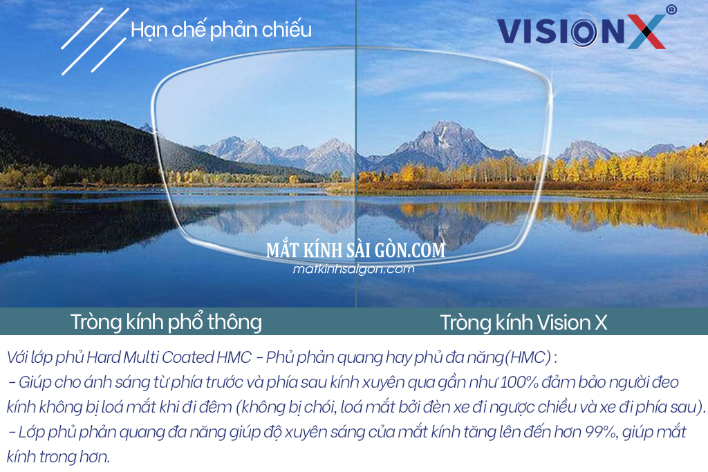TRÒNG KÍNH 1.60 ĐỔI MÀU VISION X AS SUN PROTECT - Hình 6