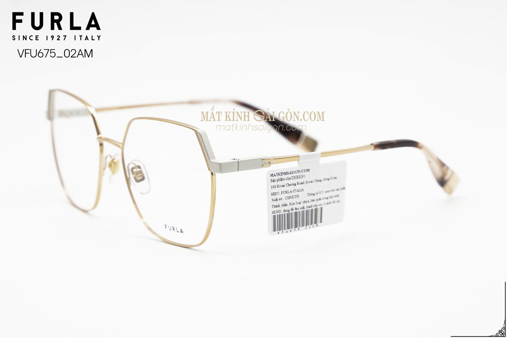 Gọng Kính Furla VFU675 02AM - Hình 6