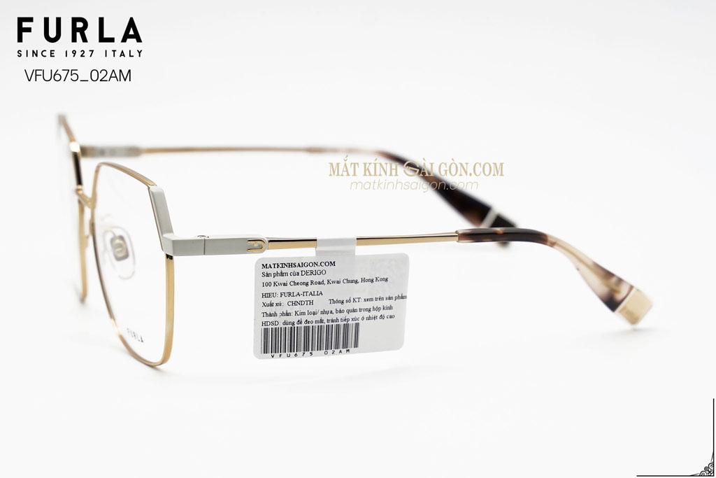 Gọng Kính Furla VFU675 02AM - Hình 7