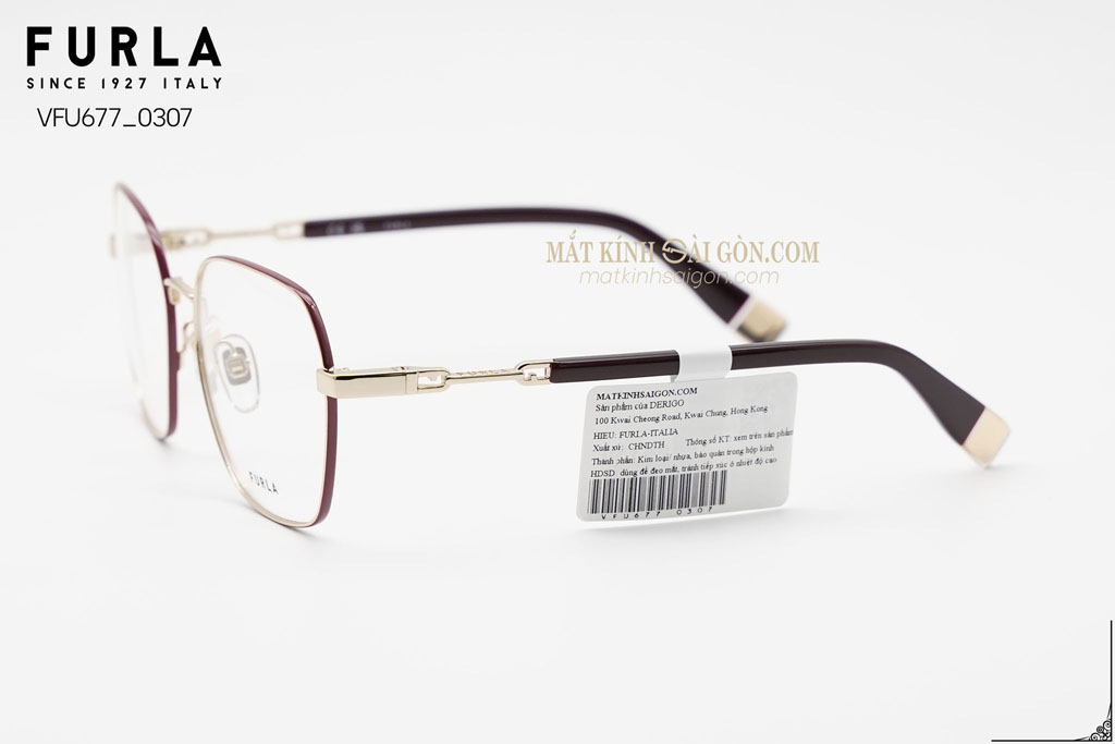 Gọng Kính Furla VFU677 0307 - Hình 7