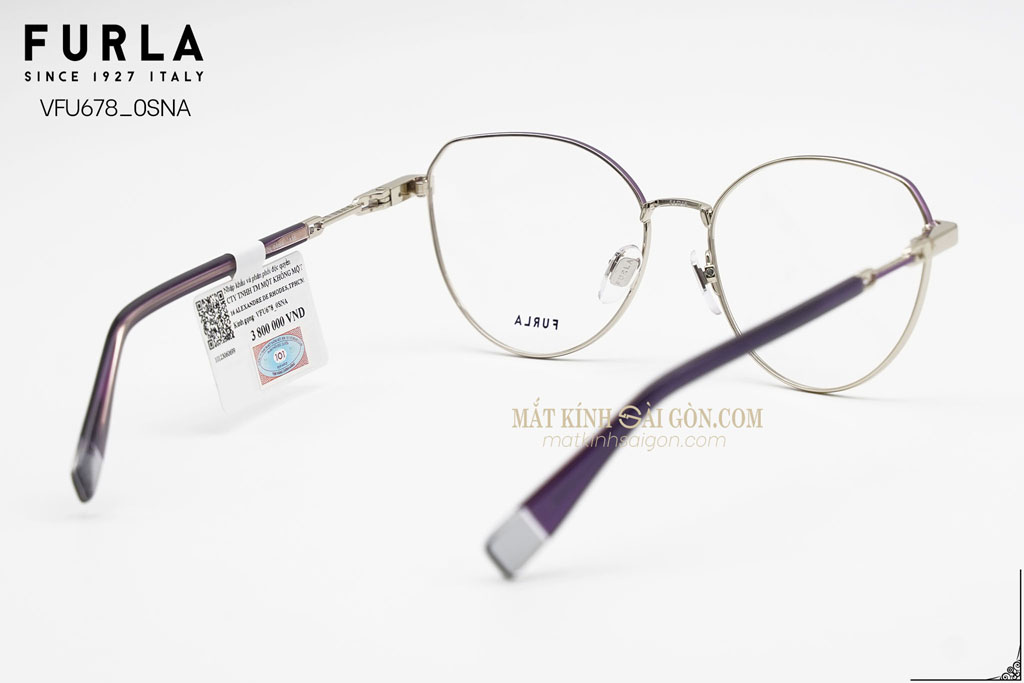 Gọng Kính Furla VFU678 0SNA - Hình 3