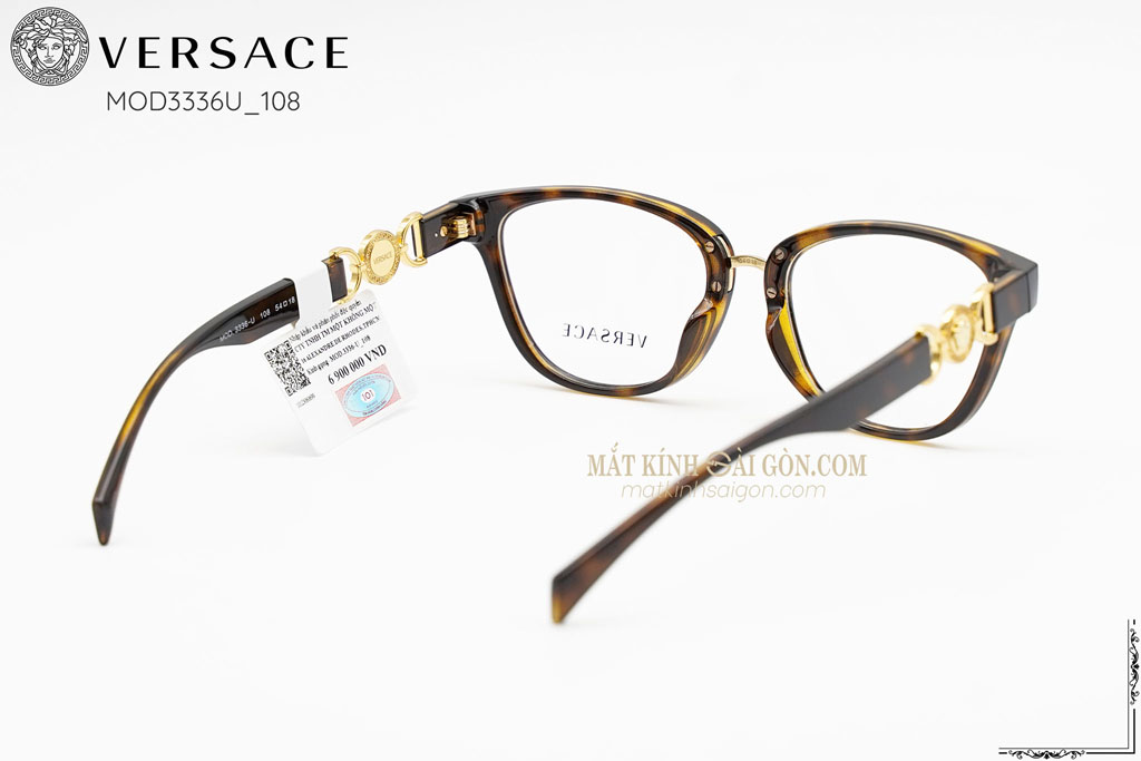 Gọng Kính VERSACE MOD3336U 108 - Hình 4