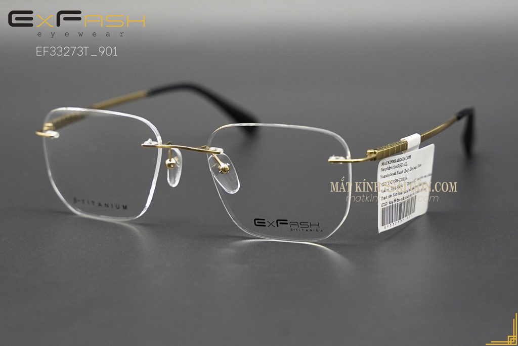 Gọng Kính ExFash EF33273T 901 - Hình 5