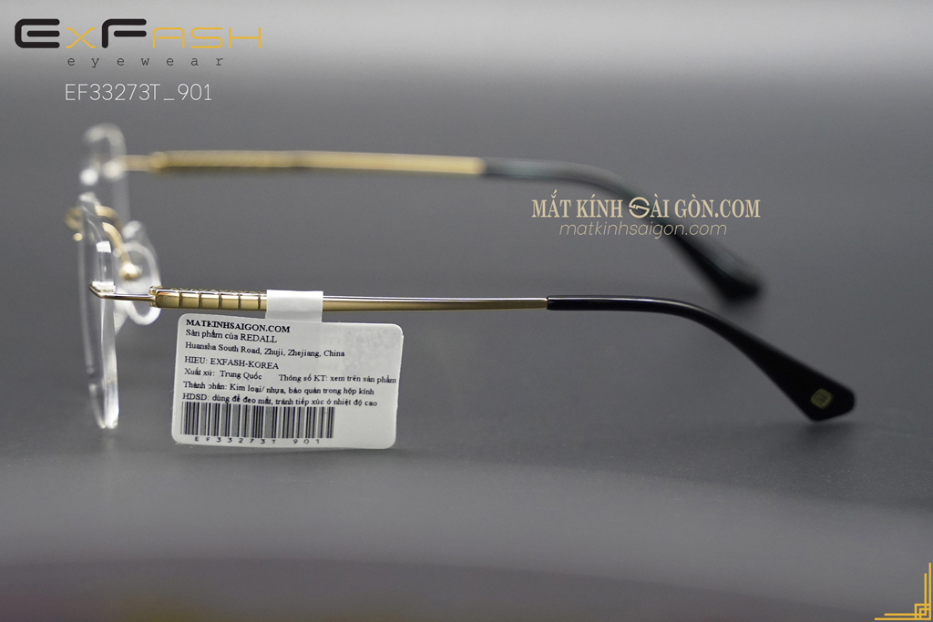 Gọng Kính ExFash EF33273T 901 - Hình 8