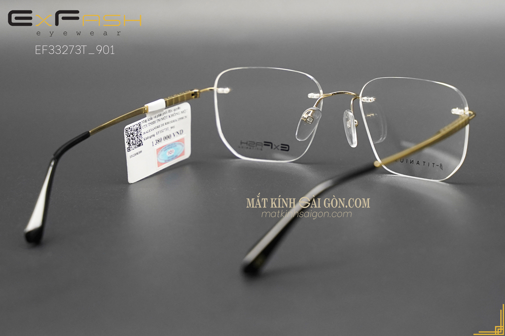 Gọng Kính ExFash EF33273T 901 - Hình 4