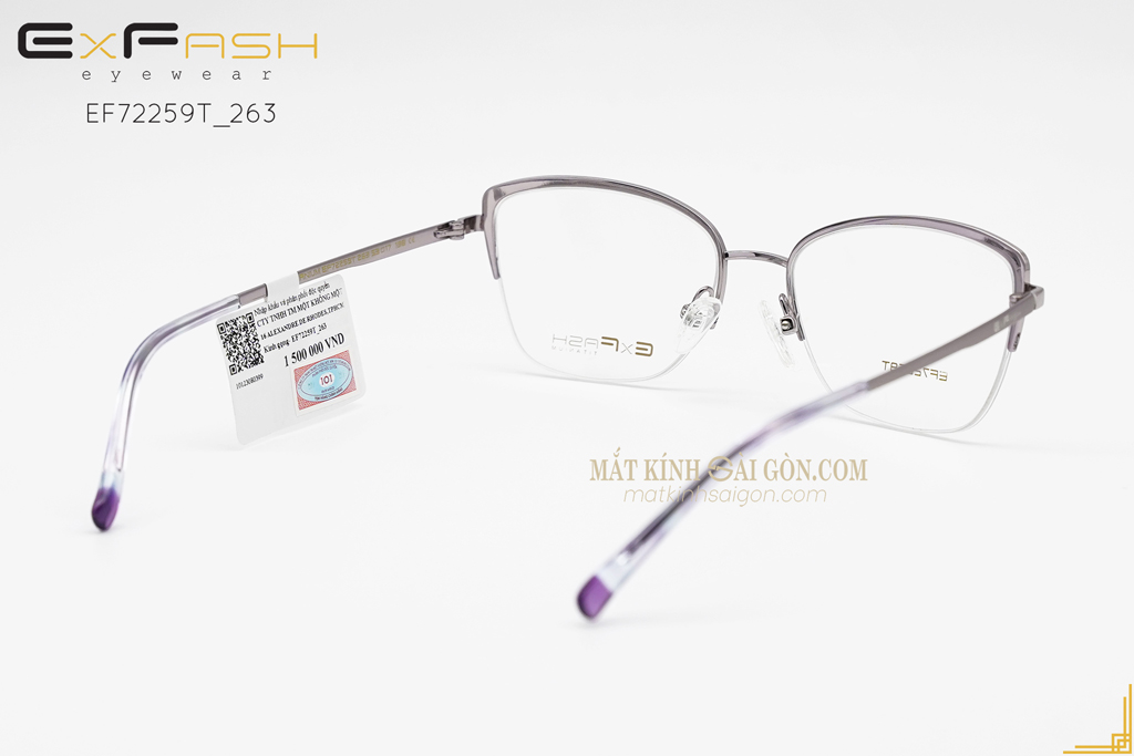 Gọng Kính ExFash EF72259T 263 - Hình 4