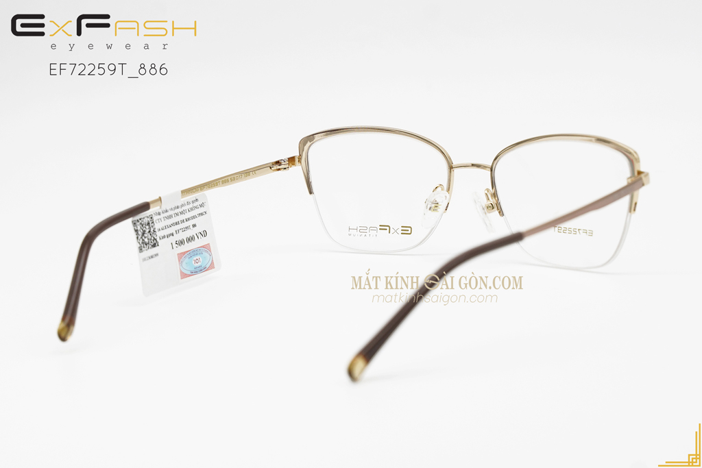 Gọng Kính ExFash EF72259T 886 - Hình 4