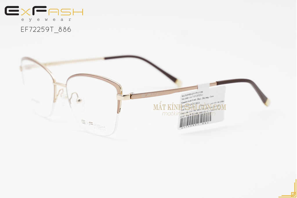 Gọng Kính ExFash EF72259T 886 - Hình 7