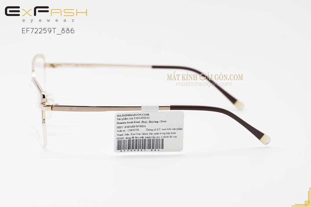 Gọng Kính ExFash EF72259T 886 - Hình 9